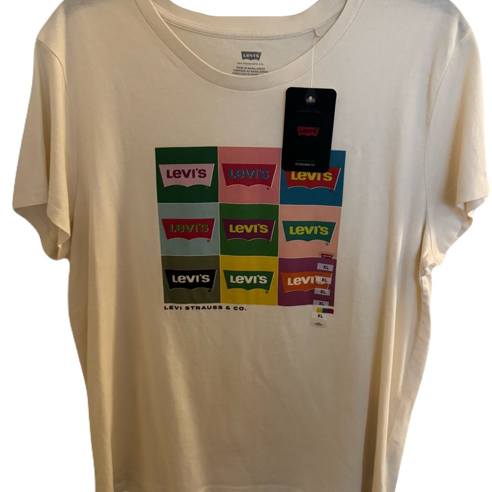 Levi's Multicolor Graphic Tee - Short Sleeve-xl